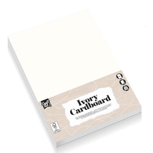 Grafix craft id hobbykarton ivoor a4 10 vel 220gsm