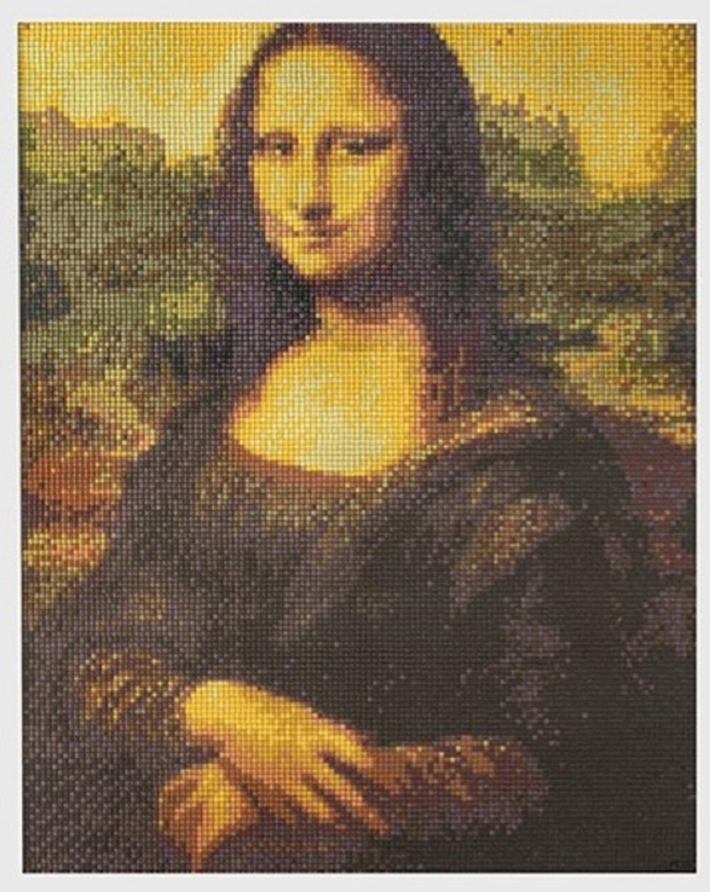 Craft Sensations diamant schilderij Mona Lisa 40x50 cm