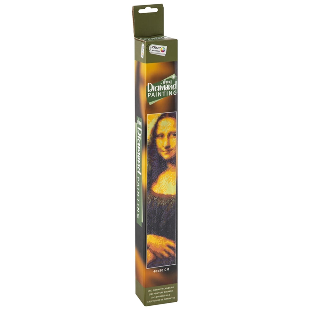Craft Sensations diamant schilderij Mona Lisa 40x50 cm