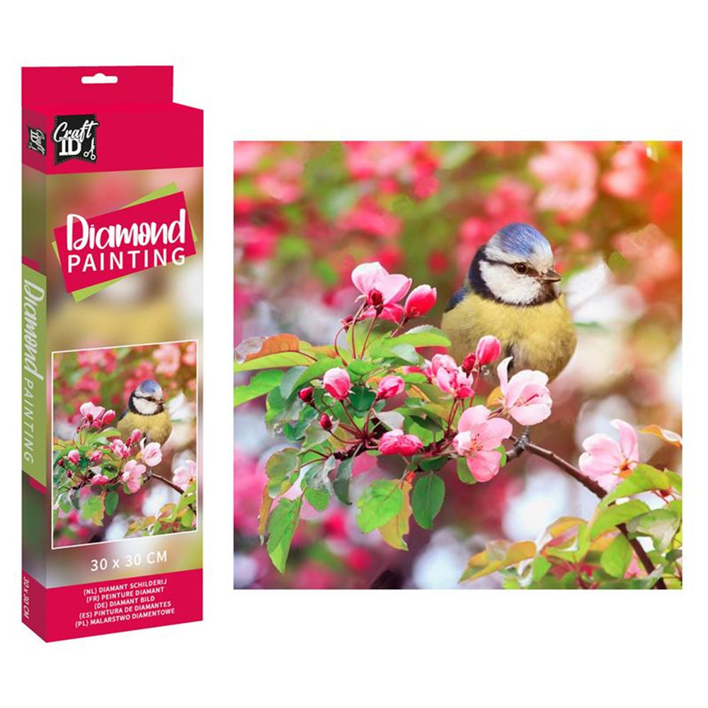 Grafix craft id diamond painting pimpelmees 30x30cm
