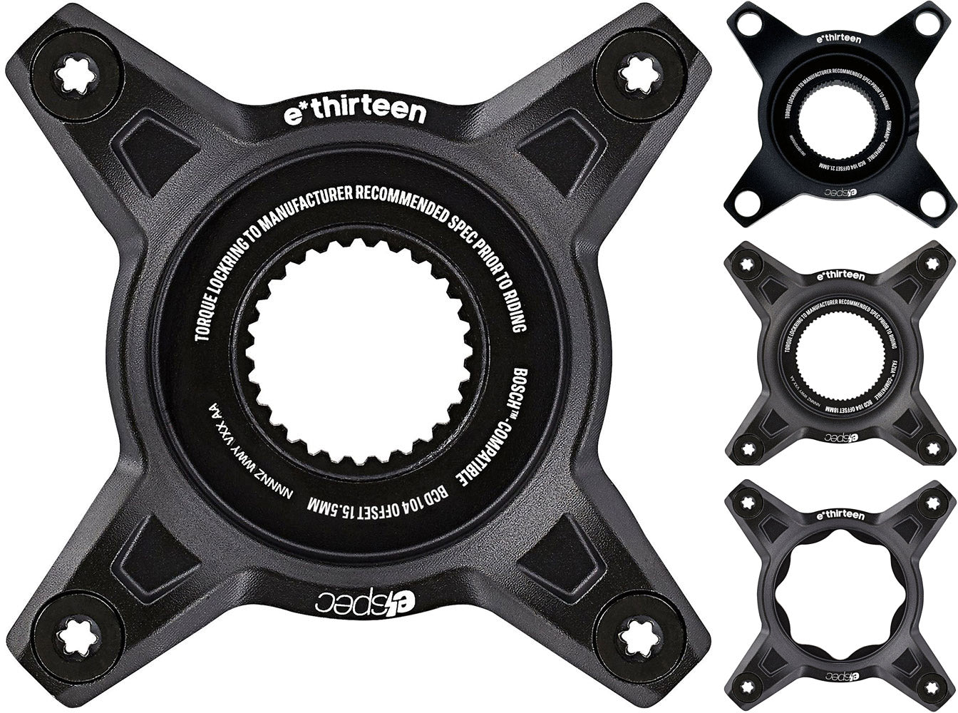 E*thirteen helix e*spec direct mount adapter 104 bcd