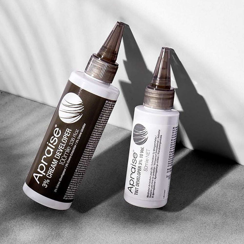 Apraise wimperverf tint ontwikkelaar vloeistof 3% 50ml