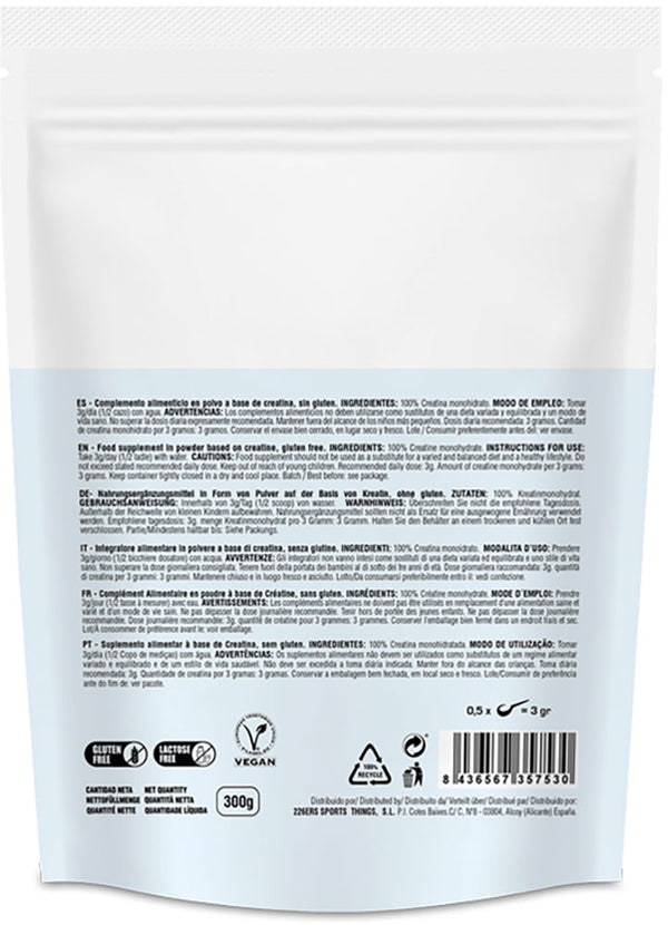 226ers creatine monohydrate 300g