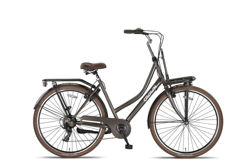 Berlin 28 inch Transportfiets 53cm Asgrijs *** ACTIE ***