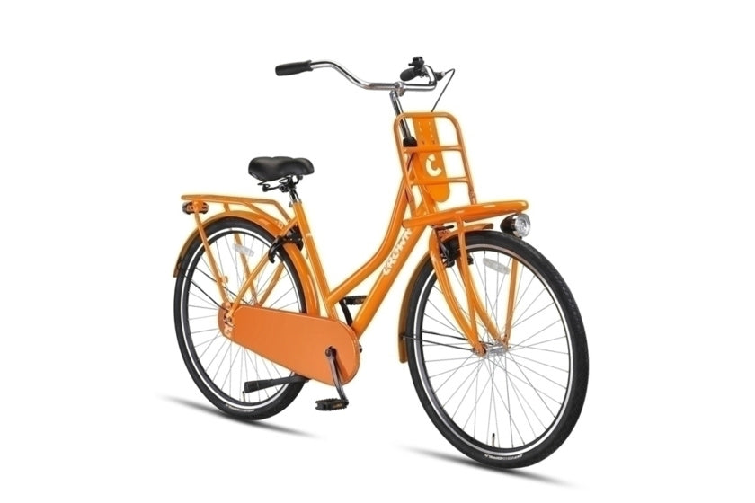 Crown holland 28 inch 53 cm dames terugtraprem oranje