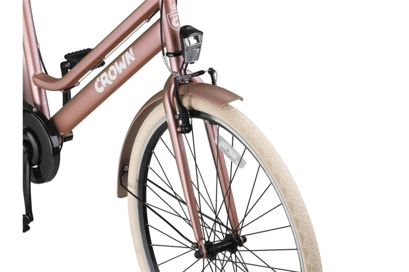 New York 28inch Damesfiets 53cm Roze *** ACTIE ***