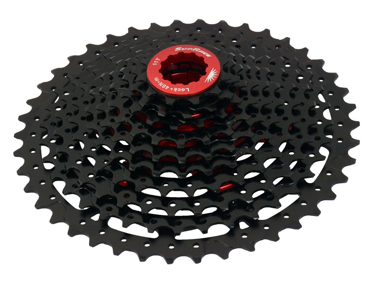 SunRace - cassette mtb csmx3 11-42 10 speed zwart