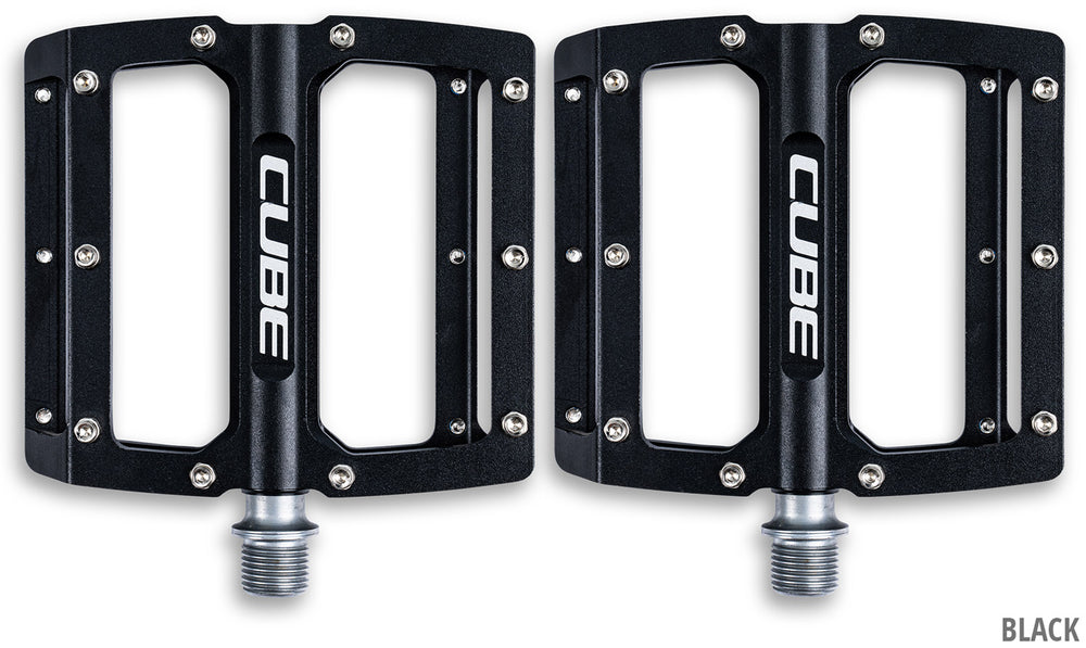Cube all mountain flat pedals | red
