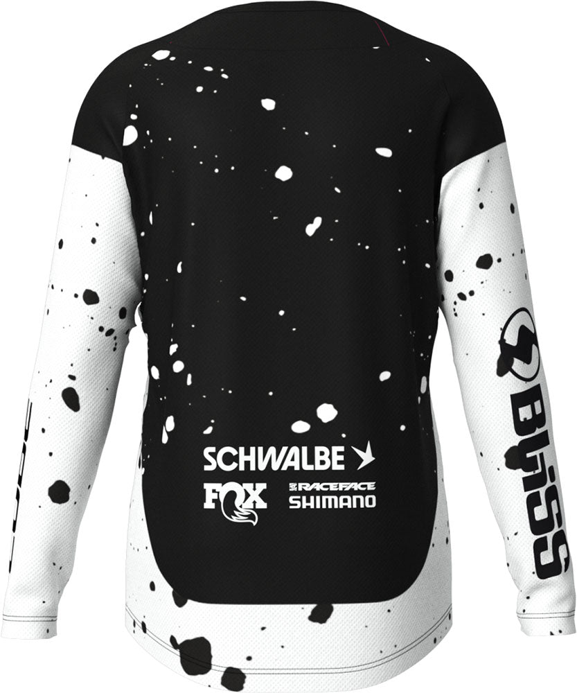 Cube x factory racing - women's mtb long sleeve jersey | l