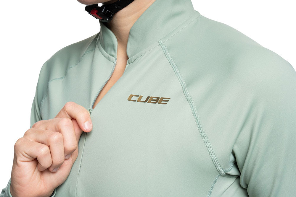 Cube half zip - women's long sleeve jersey | l