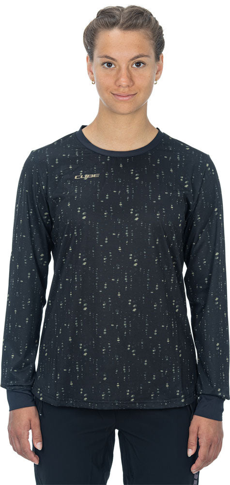 Cube atx - women's long sleeve jersey | s