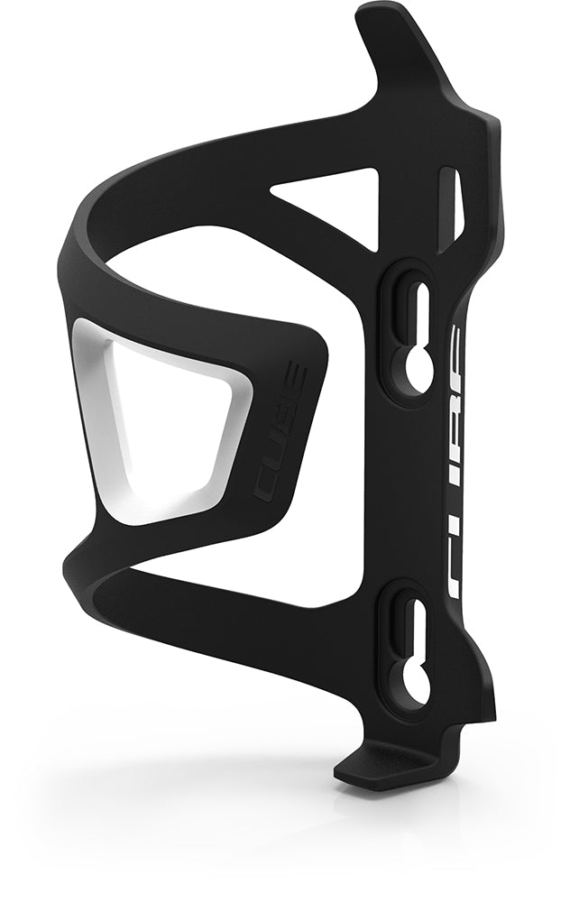 Cube hpp-sidecage bottle cage right | black´n´green
