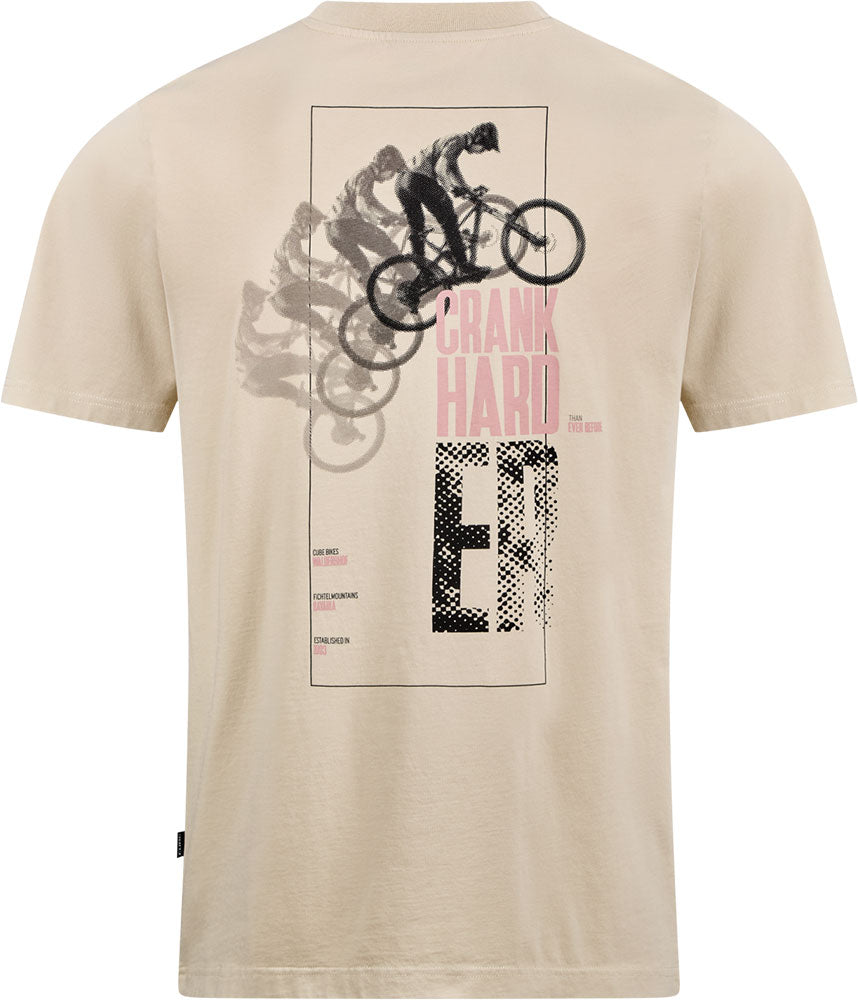 Cube organic crank harder gty fit - t-shirt | m