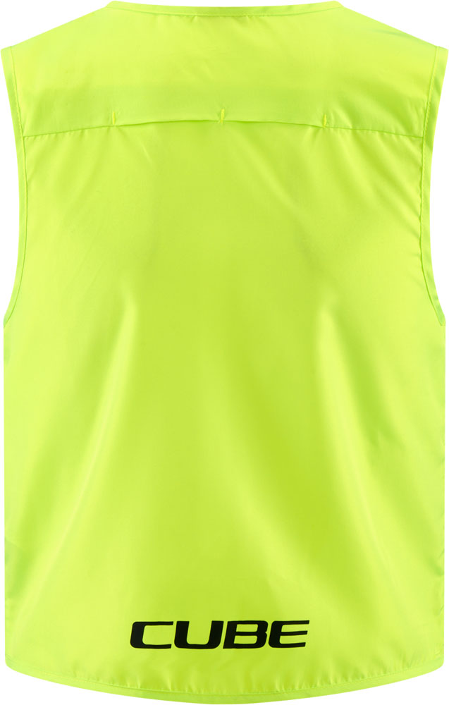 Cube safety rookie cmpt - kids high visibility vest | xs (98 104)