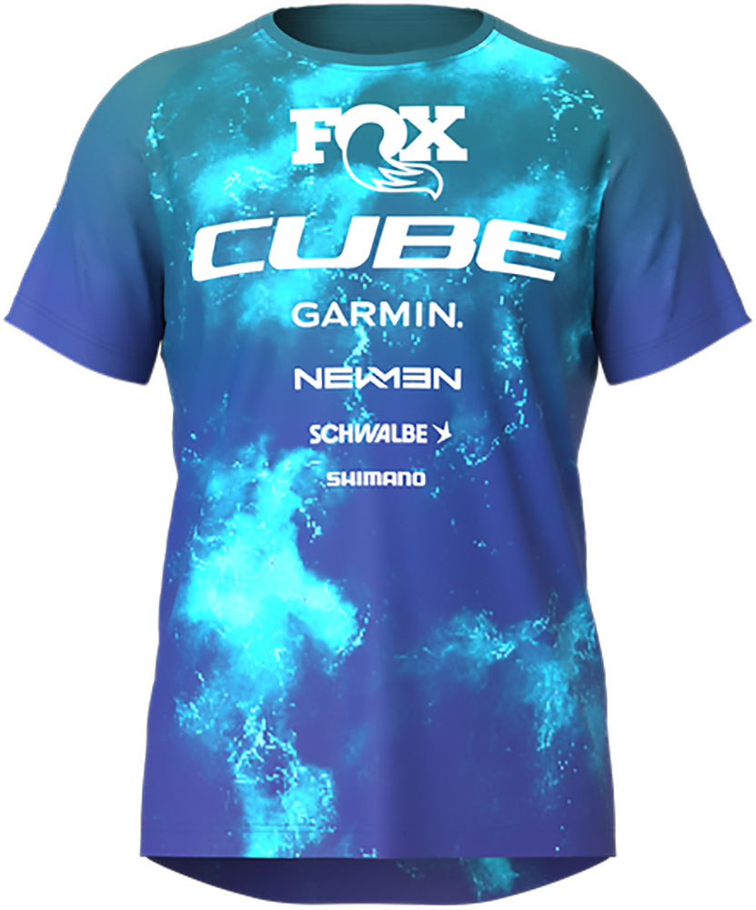 Cube x actionteam - mtb jersey | s