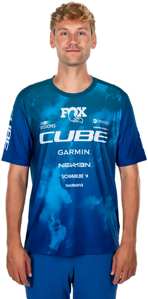 Cube x actionteam - mtb jersey | s
