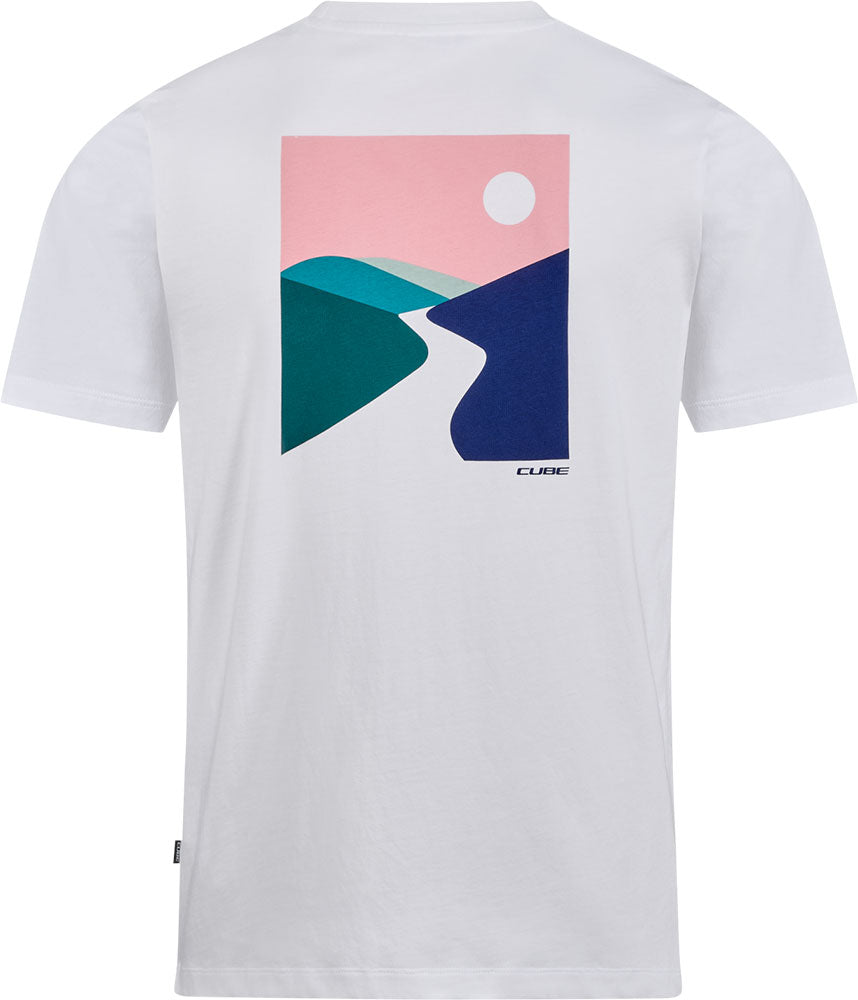 Cube organic sunset - t-shirt | m
