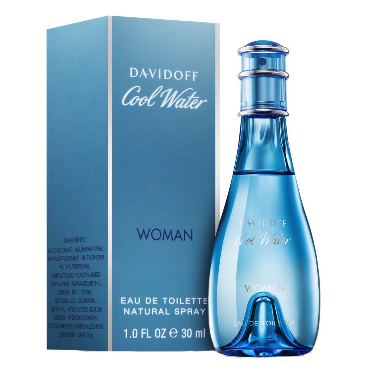 Davidoff eau de toilette spray coolwater vrouw 30ml dames