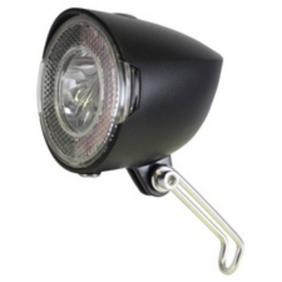 Qt cycle tech koplamp led 35 lux op batterij zwart blister