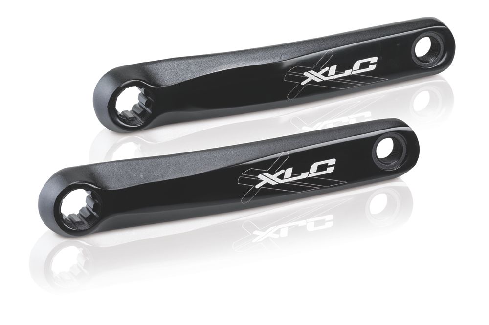 Xlc cr-e01 m12 crankstel - 175 mm - zwart - bosch - aluminium