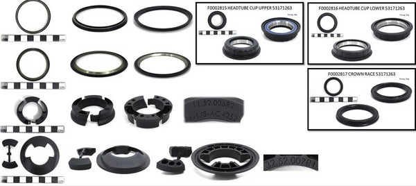 Batavus headset acros azf-273 zs56 zs44 icr senz comfort
