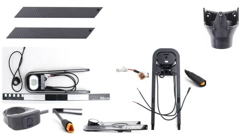 Batavus headlight set d-rule (incl. light logo)