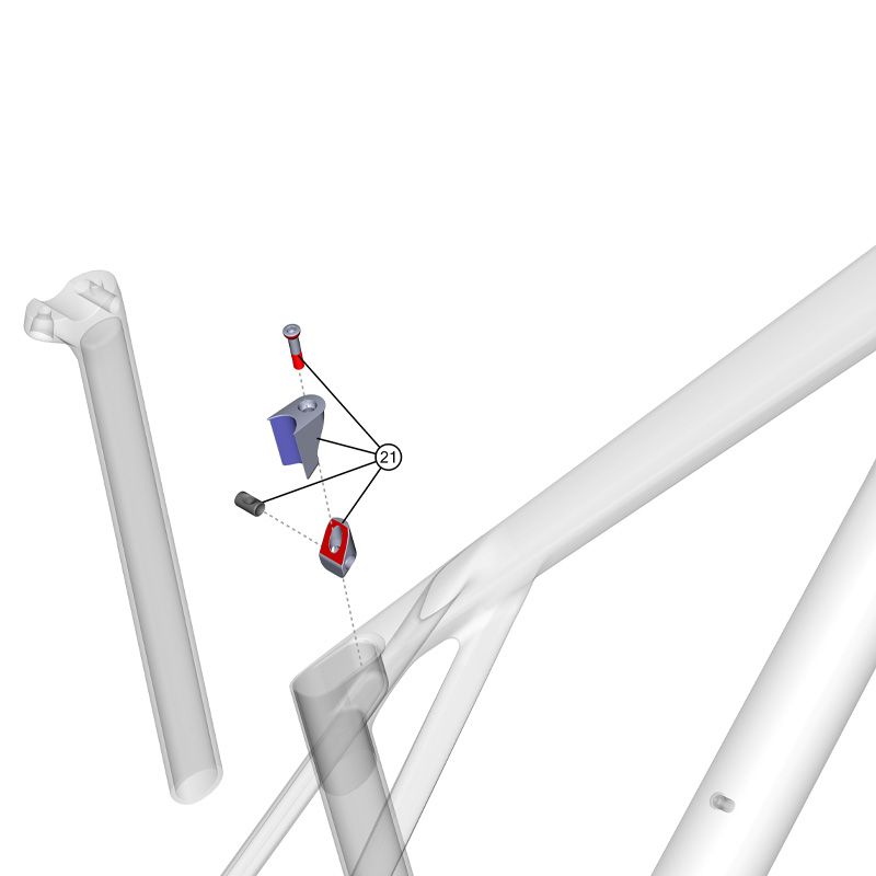 Lapierre seat post wedge xelius drs