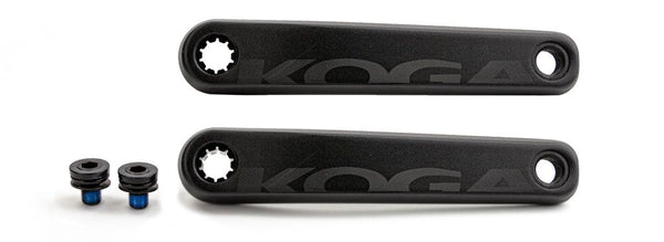 Koga crankset samox bni w logo blk w bolts