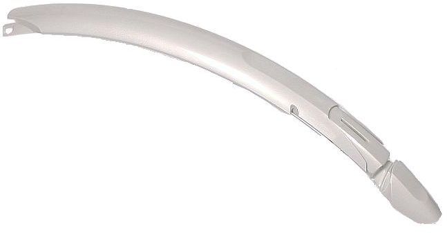 Curana spatbord achter (a-st hesl) jasbeschermer zilver
