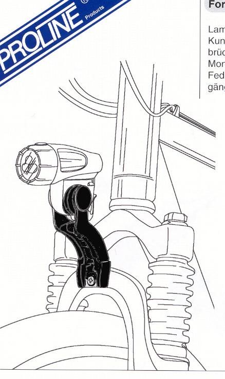 Proline adapter voorvorkverlichting