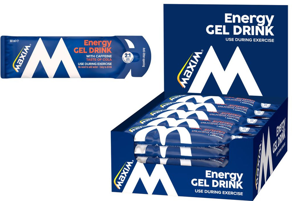 Maxim energy gel drink cola