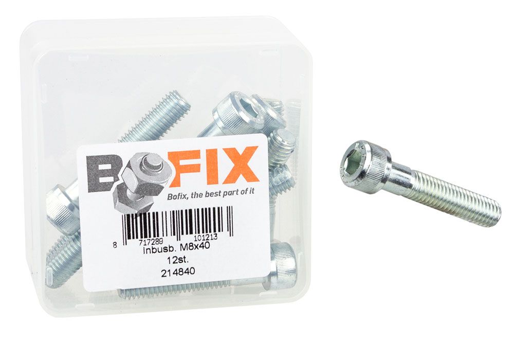 Bofix doos a 12 inbusbouten m8x40