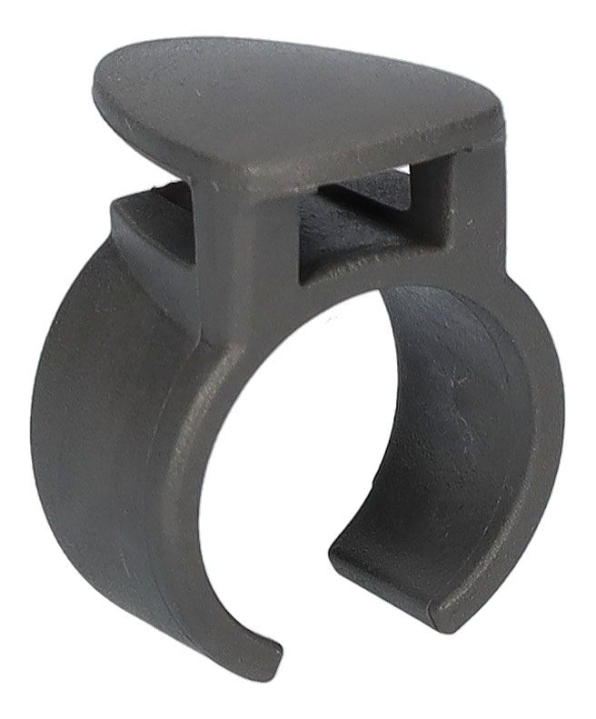 Hesling jasbd hes clip 20mm grijs pvc ds a 10