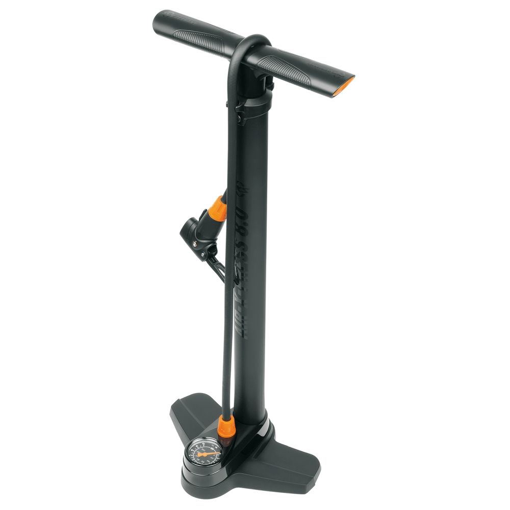 SKS Air-X-Press 8.0 vloerpomp m drukmeter max. 8 bar 11285
