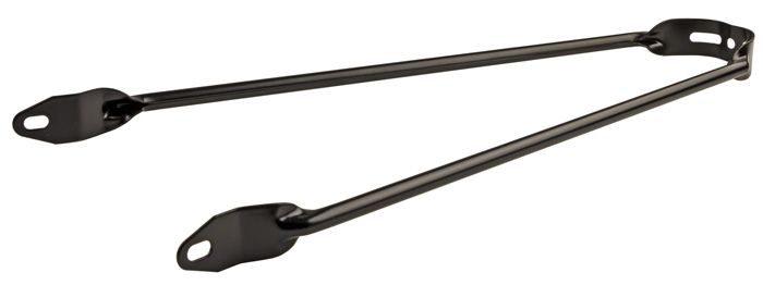 spatbordstang 28 x 1,5 inch 6 mm staal matzwart