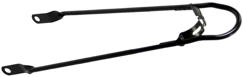 spatbordstang 26 inch staal zwart