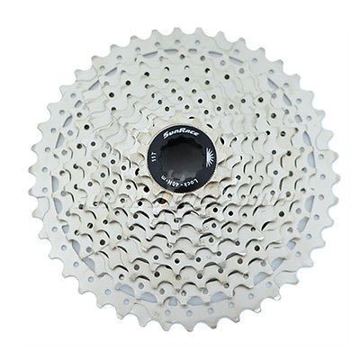 SunRace cassette 10V 11-42 CSMS3 metallic zilver