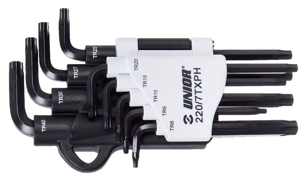 Unior grs torxset m gat tr9-tr40 8dlg
