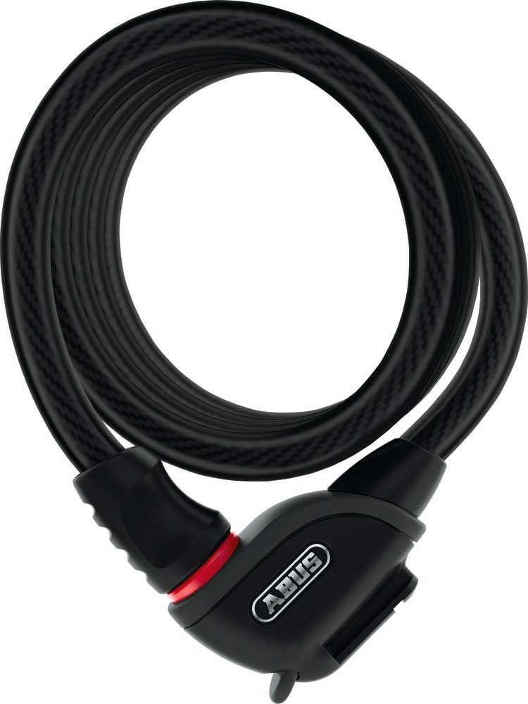 Abus Spiraal Kabelslot Phantom 8950 180 Zwart - 180cm