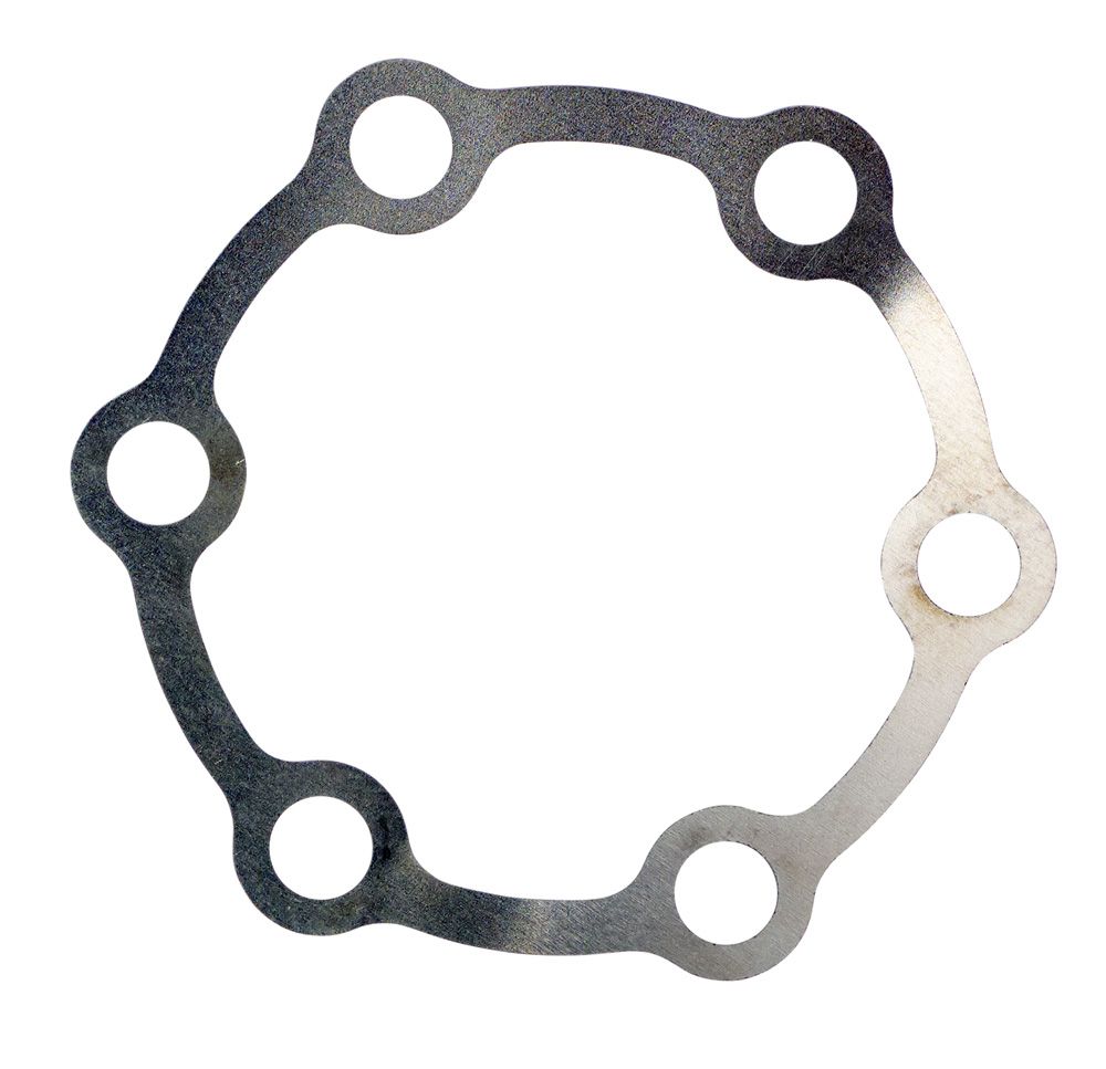 Elvedes vulring voor remschijf 0,2mm RVS zilver per 8 stuks