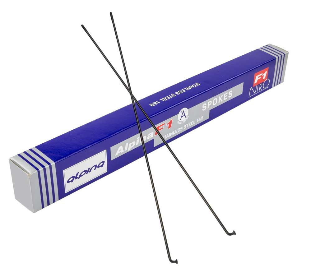 Spaken 286-13 Raggi ø2.33 mm FG 2,6 - zwart RVS
