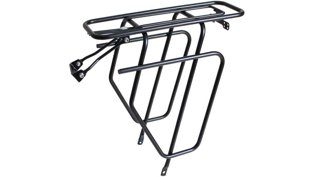 achterdrager met tasafhouders 28 inch staal zwart