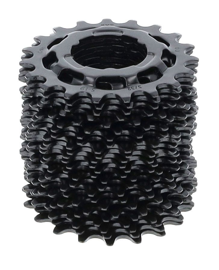 KMC tandwiel Shimano smal 19T achter zwart (25st)