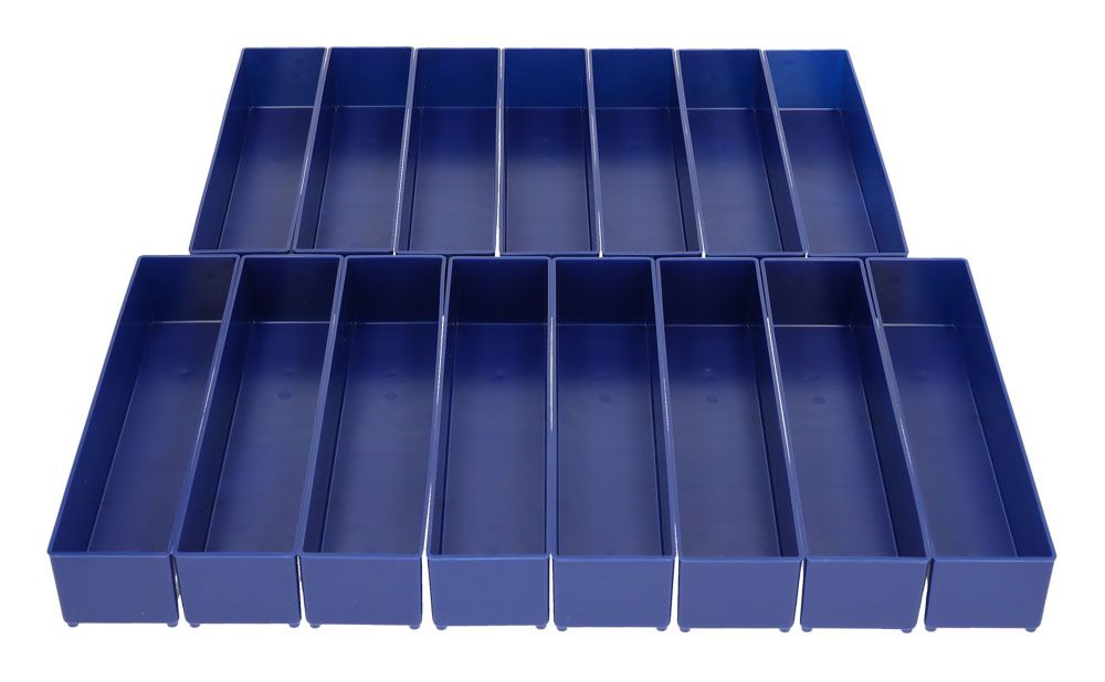Raaco magad bakje a8-3 blauw 47x55x235 ds a 15