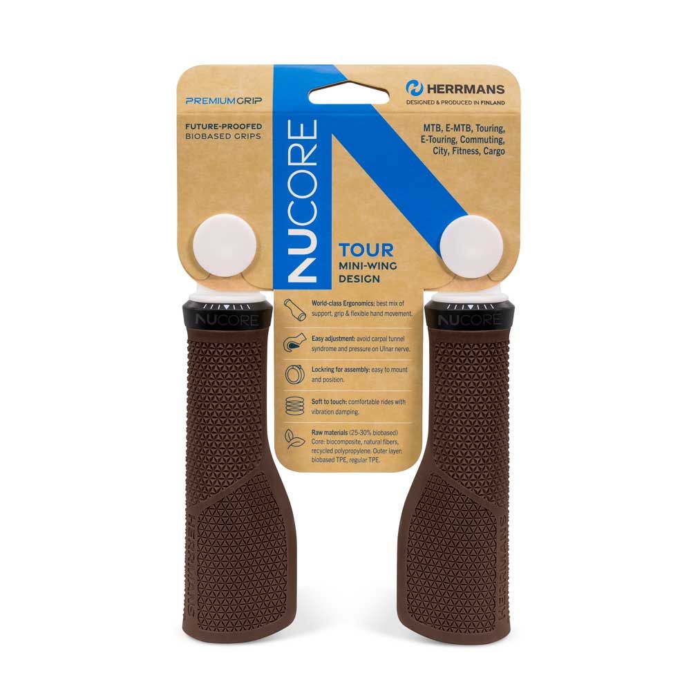 Sturmeyarcher Herrmans handvatset Nucore Tour Peak 130 130mm bruin