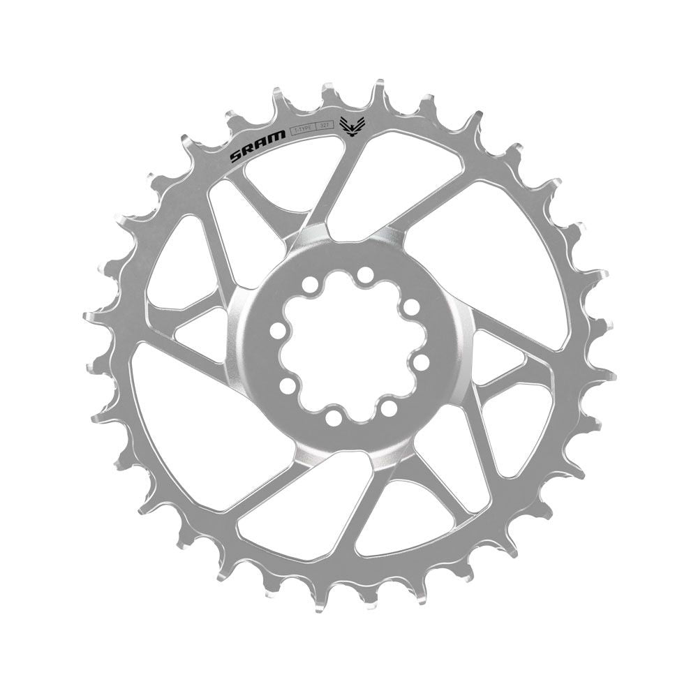 Sram kettenblatt eagle 90 transmission chainring eagle 90 t-ty. 30z. 3 mm off silb.