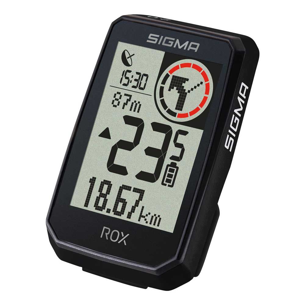 Sigma fietscomputer rox 2.0 endurance zwart