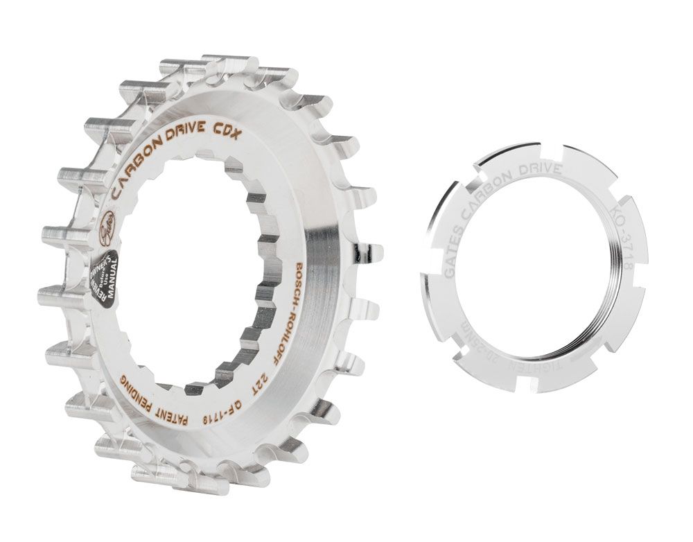 Gates voortandwiel carbon drive cdx bosch rohloff
