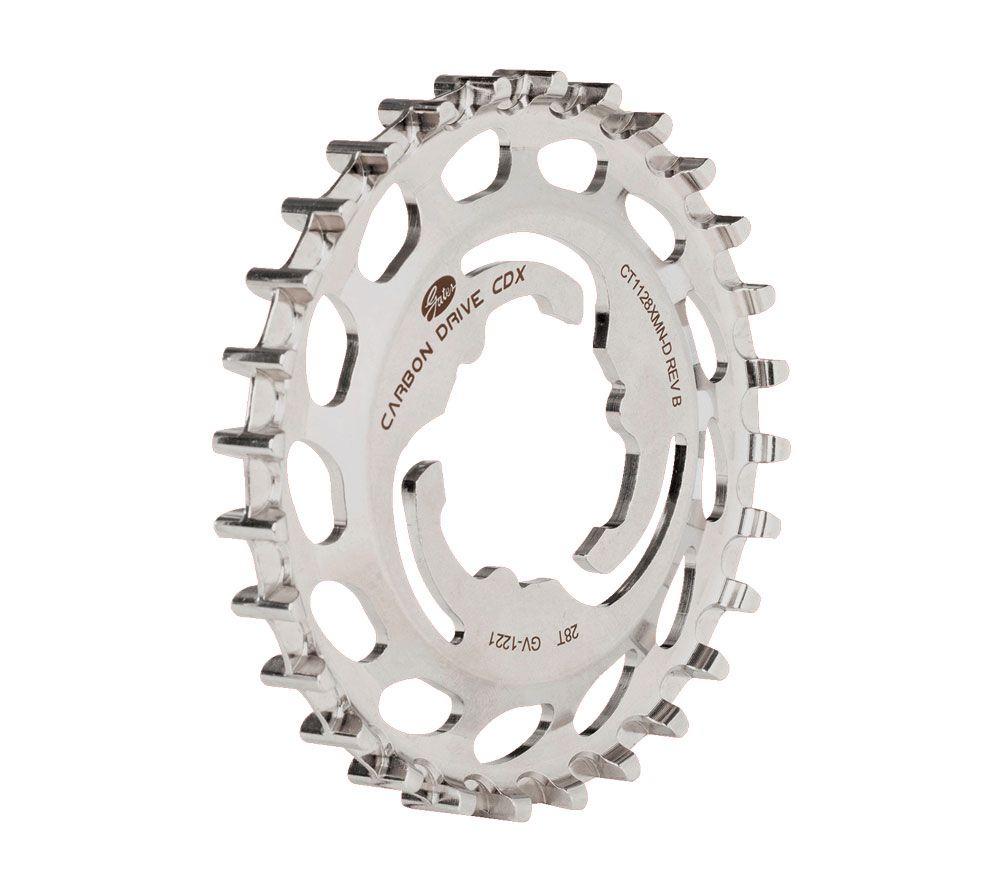Shimano Gates tandwiel CDX 28T Alfine Di2 My19 Bl 41,7mm