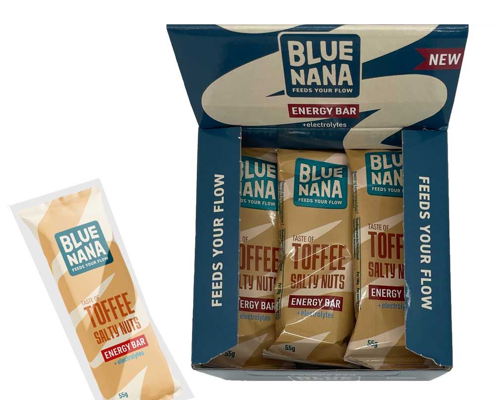 Blue nana energiereep toffee salty nuts